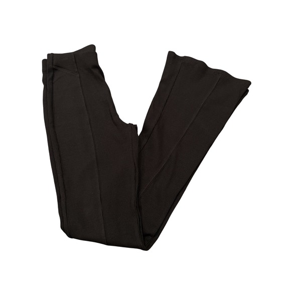Zara Denim - ZARA KIDS GIRL black FLARED LEGGINGS  Elastic Waist ‎ size 11-12